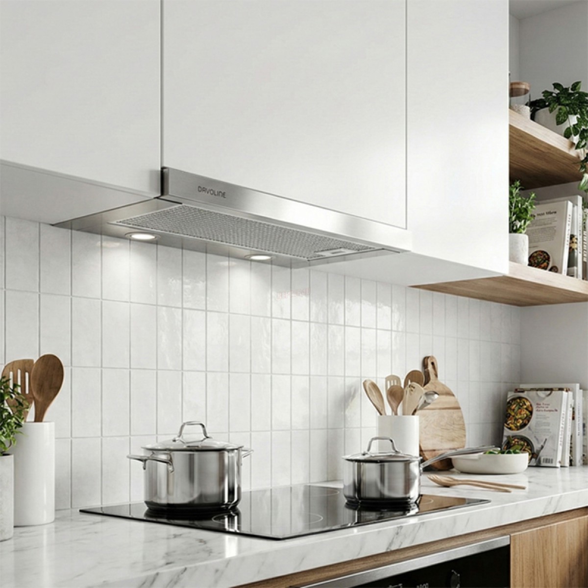 Απορροφητήρας Συρόμενος Davoline IOS ULTRA 060 GR- IX 60cm Inox Οικιακές Συσκευές