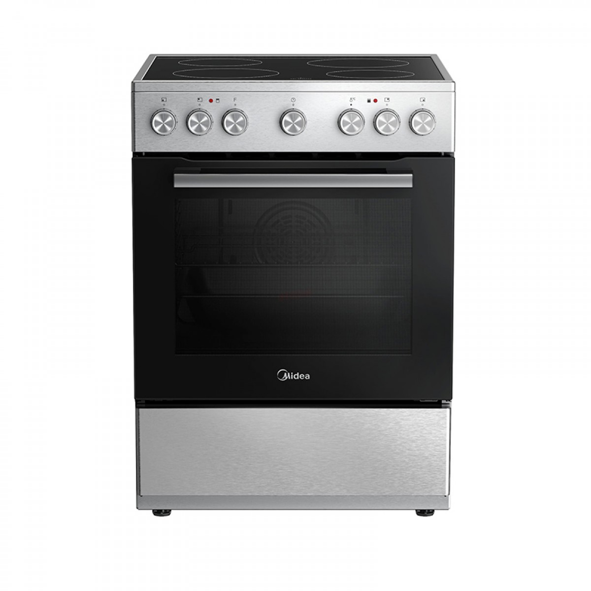 Κουζίνα Κεραμική Midea MFO24D-ME4R10F-SS Ασημί  Οικιακές Συσκευές