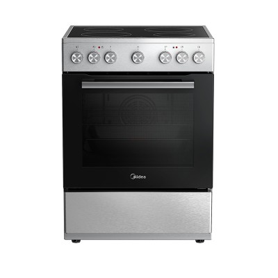 Κουζίνα Κεραμική Midea MFO24D-ME4R10F-SS Ασημί 