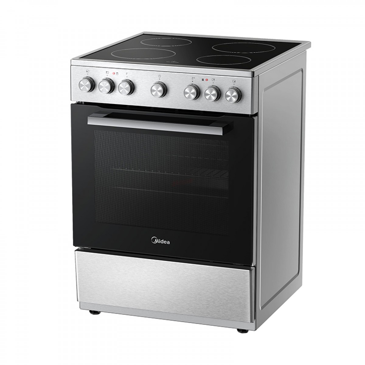 Κουζίνα Κεραμική Midea MFO24D-ME4R10F-SS Ασημί  Οικιακές Συσκευές