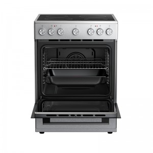 Κουζίνα Κεραμική Midea MFO24D-ME4R10F-SS Ασημί  Οικιακές Συσκευές