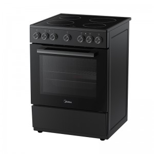 Κουζίνα Κεραμική Midea MFO24D-ME4R10F(BK) Μαύρη  Οικιακές Συσκευές