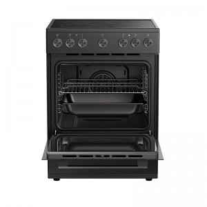 Κουζίνα Κεραμική Midea MFO24D-ME4R10F(BK) Μαύρη  Οικιακές Συσκευές