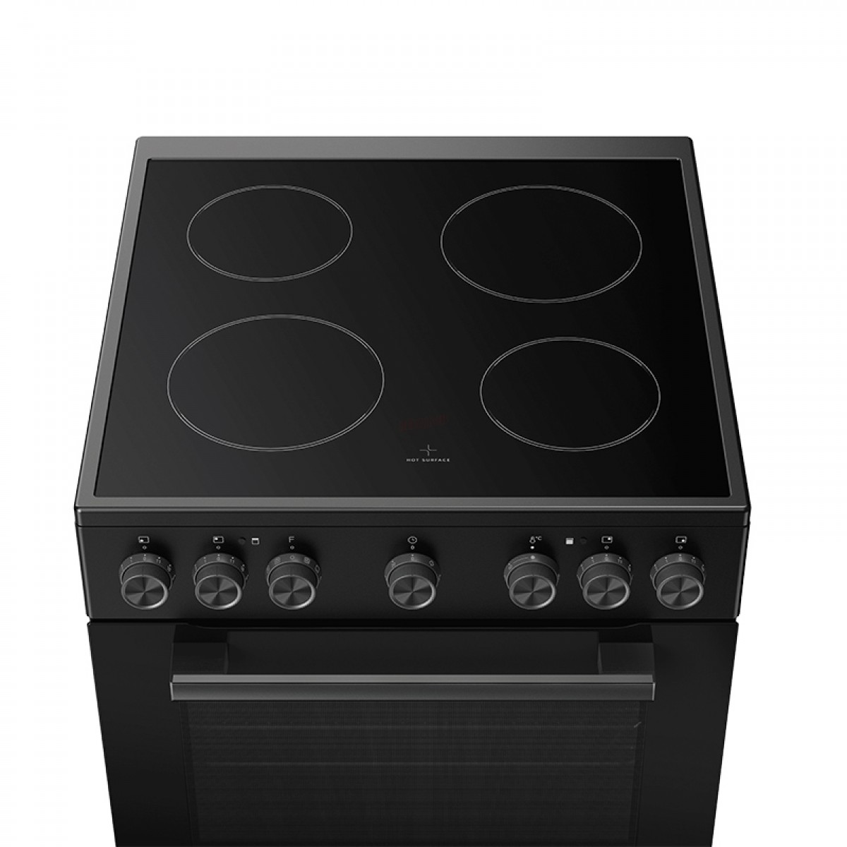 Κουζίνα Κεραμική Midea MFO24D-ME4R10F(BK) Μαύρη  Οικιακές Συσκευές
