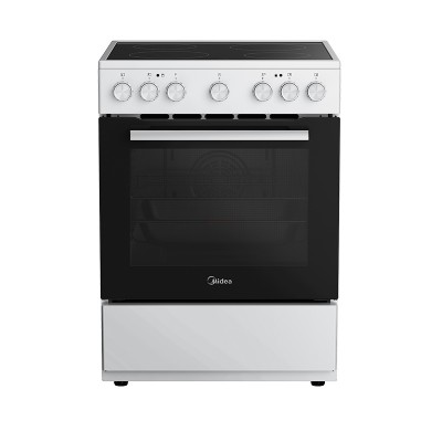 Κουζίνα Κεραμική Midea MFO24D-ME4R10F(WH) Λευκή 