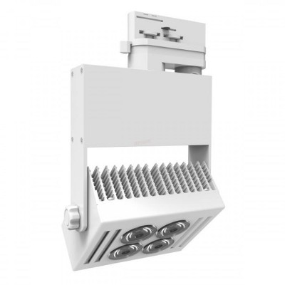 Σποτ Ράγας LED Ρυθμιζόμενο Προβολέας 40W 4000Κ Φυσικό Λευκό 