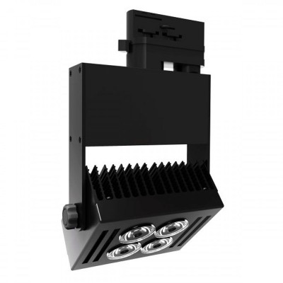 Σποτ Ράγας LED Ρυθμιζόμενο Προβολέας 40W 4000Κ Φυσικό Λευκό 