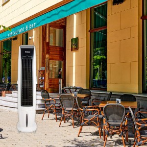 Air Cooler PRAC-80715 Primo με Τηλεχειριστήριο 40lt 350W Λευκό  