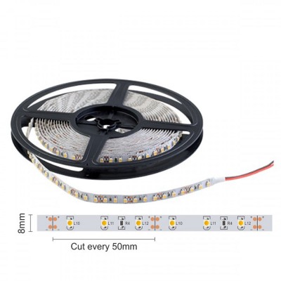 Ταινία LED 5m Εξωτερικού Χώρου 4.8W 12V 2700Κ Θερμό Λευκό
