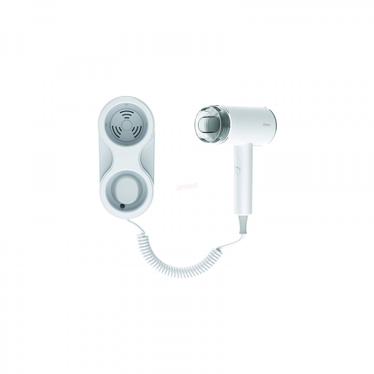 Σεσουάρ PRHD-50057 Primo Ξενοδοχειακού Τύπου 1600W DC Λευκό Μικροσυσκευές