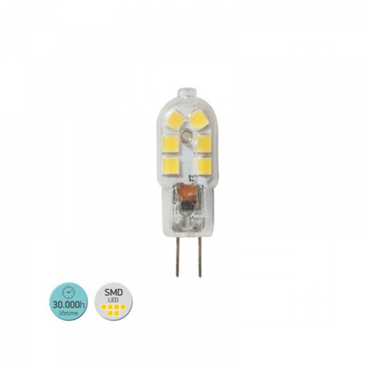 Λάμπα LED 12V G4 2.5W 3000K Θερμό Λευκό Ηλεκτρολογικός Εξοπλισμός