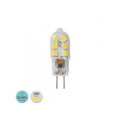 Λάμπα LED 12V G4 2.5W 3000K Θερμό Λευκό