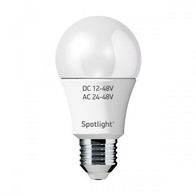 Λάμπα LED Ε27 8W 4000Κ Φυσικό Λευκό Πολυτασική