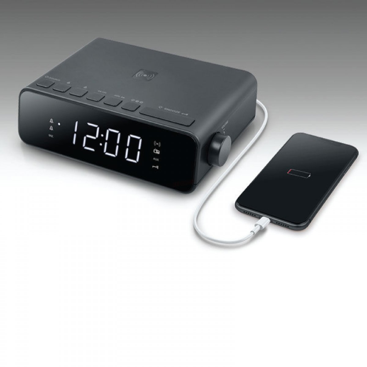 Ρολόι M-175WI MUSE Wireless Φόρτιση Μικροσυσκευές
