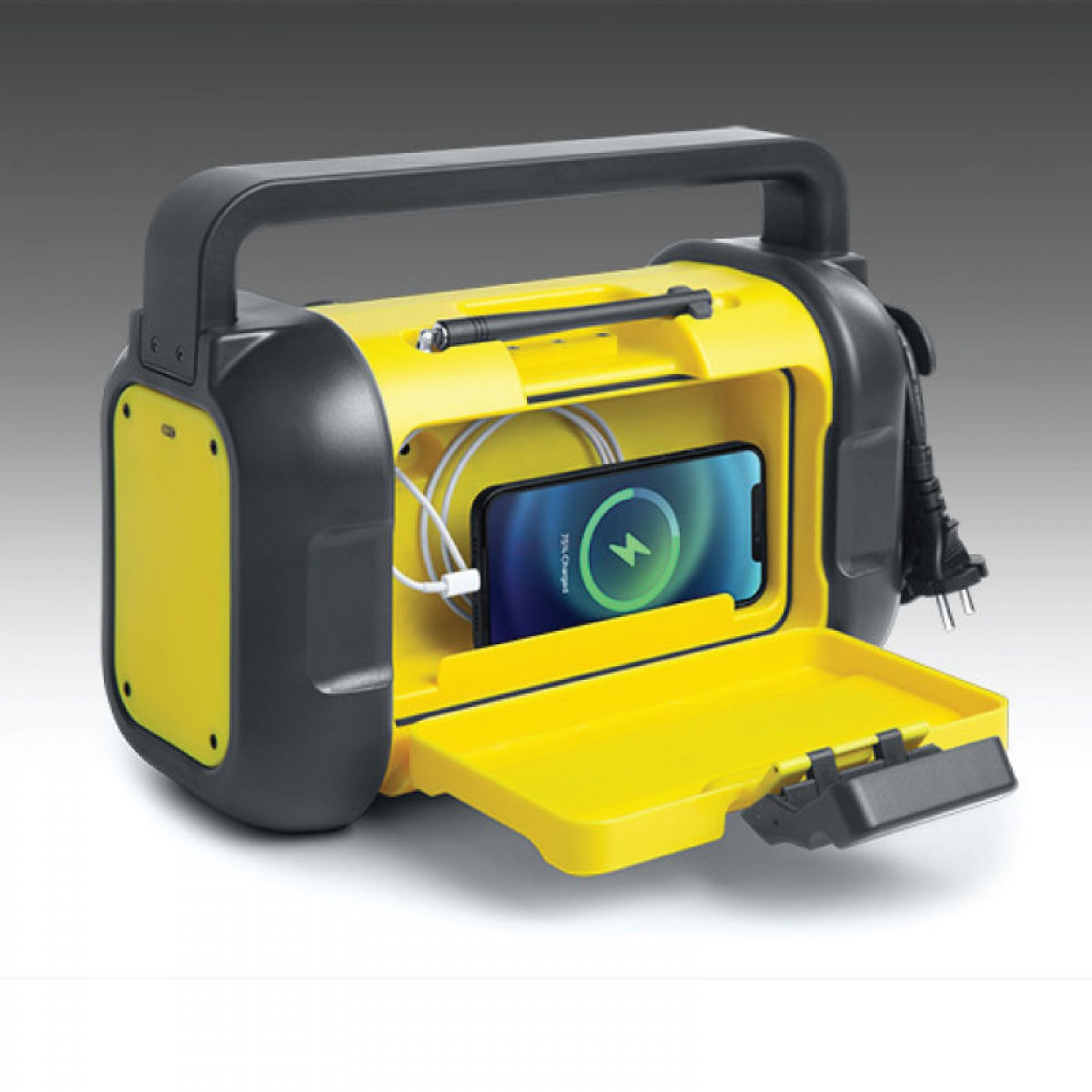 Ραδιόφωνο Jobsite M-928BTY MUSE Μπαταρίας-Ρεύματος με Bluetooth Μικροσυσκευές