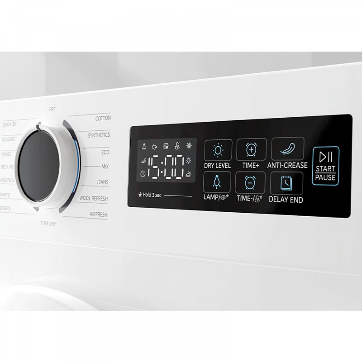 Στεγνωτήριο Ρούχων Midea MD110H80D/W-GR με Αντλία Θερμότητας 8kg Λευκό Οικιακές Συσκευές