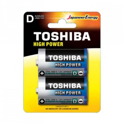 Μπαταρία Αλκαλική Toshiba LR20 6GCP BP-2