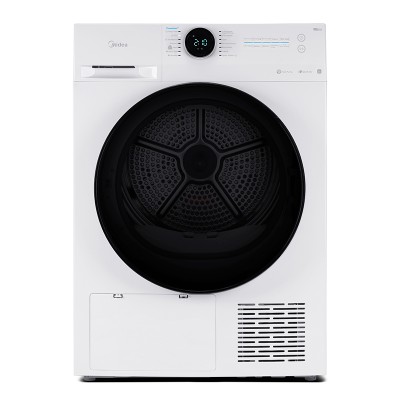 Στεγνωτήριο Ρούχων Midea MD200H100BW/W-GR με Αντλία Θερμότητας 10kg Λευκό