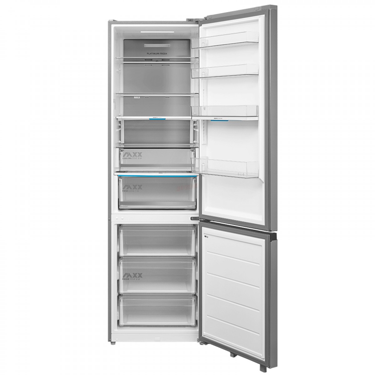 Ψυγειοκαταψύκτης Midea MDRB600MIC46P 442Lt Inox Οικιακές Συσκευές