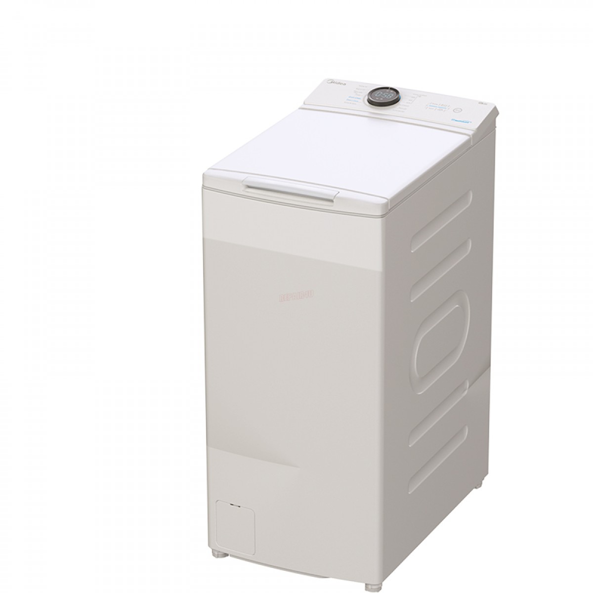 Πλυντήριο Ρούχων Άνω Φόρτωσης Midea MF100T80B/W-GR 8kg Λευκό Οικιακές Συσκευές