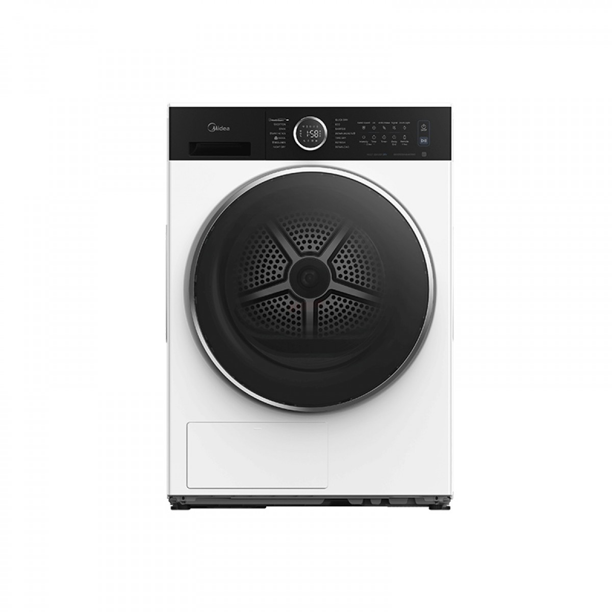 Στεγνωτήριο Ρούχων Midea MD205H90BW/W-GR με Αντλία Θερμότητας 9kg Λευκό Οικιακές Συσκευές