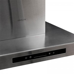Απορροφητήρας Καμινάδα Davoline Metric Pro IX 60cm Inox Οικιακές Συσκευές