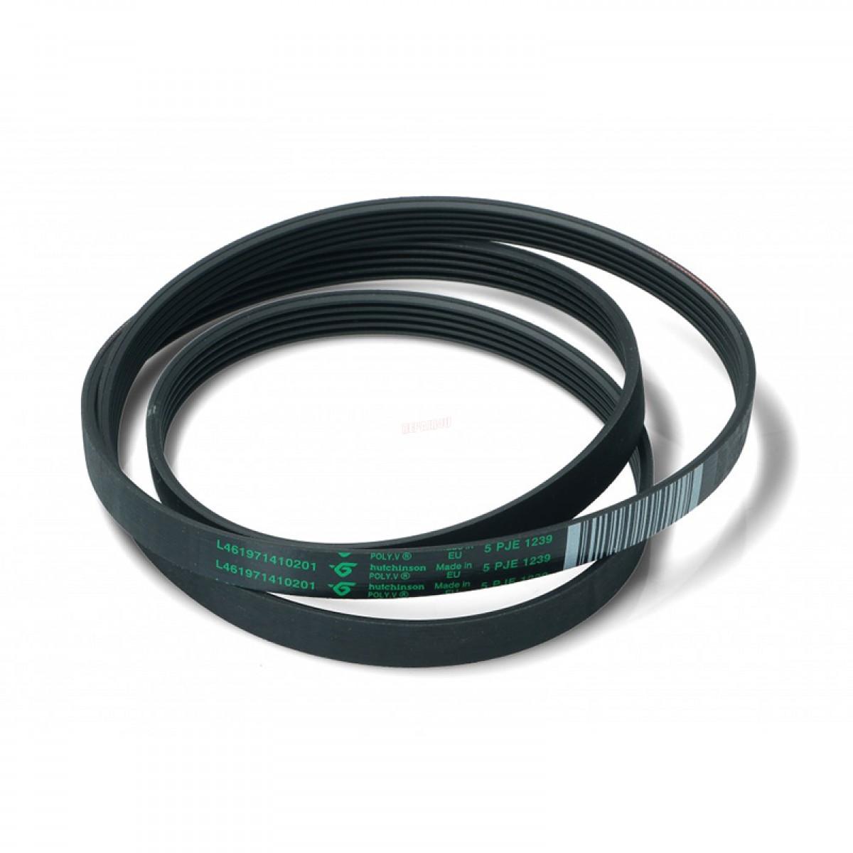 Ιμάντας Πλυντηρίου Whirlpool Ραβδωτός 1239 J5 EL 481235818215 Original Ανταλλακτικά