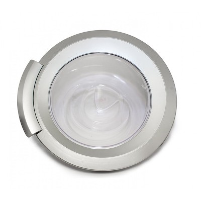 Πόρτα Πλυντηρίου Κομπλέ Bosch - Siemens - Pitsos 704287 Ασημί Imitation