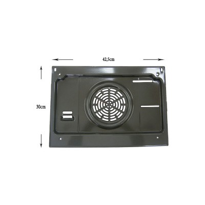 Πλάτη Κουζίνας Bosch- Siemens 680900 Εμαγιέ Γυαλιστερή Original 