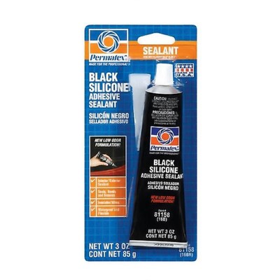 Στεγανοποιητική Σιλικόνη Μαύρη Υψηλής Θερμοκρασίας Permatex 85gr