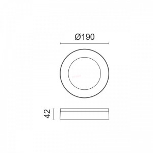 ΑΠΛΙΚΕΣ ΕΞΩΤΕΡΙΚΟΥ ΧΩΡΟΥ LED 15W 4000K Ηλεκτρολογικός Εξοπλισμός