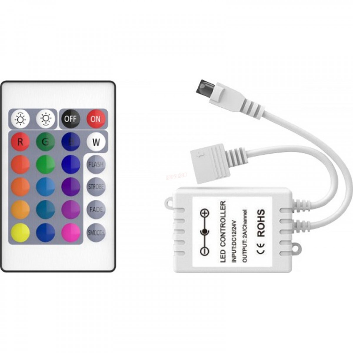 ΑΣΥΡΜΑΤΟ CONTROLLER RGB Ηλεκτρολογικός Εξοπλισμός