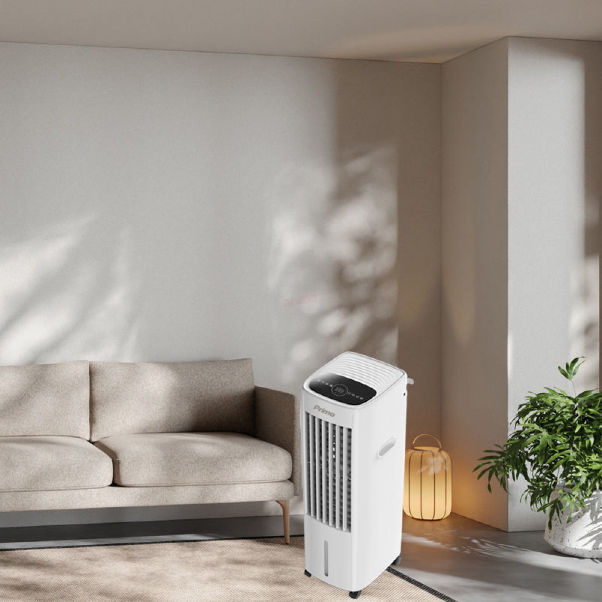 Air Cooler PRAC-80650 Primo με Tηλεχειριστήριο 15lt 130W Γκρι-Λευκό Μικροσυσκευές