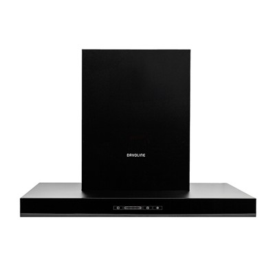 Απορροφητήρας Τζάκι Davoline Tate 060 BL 60cm Μαύρο 