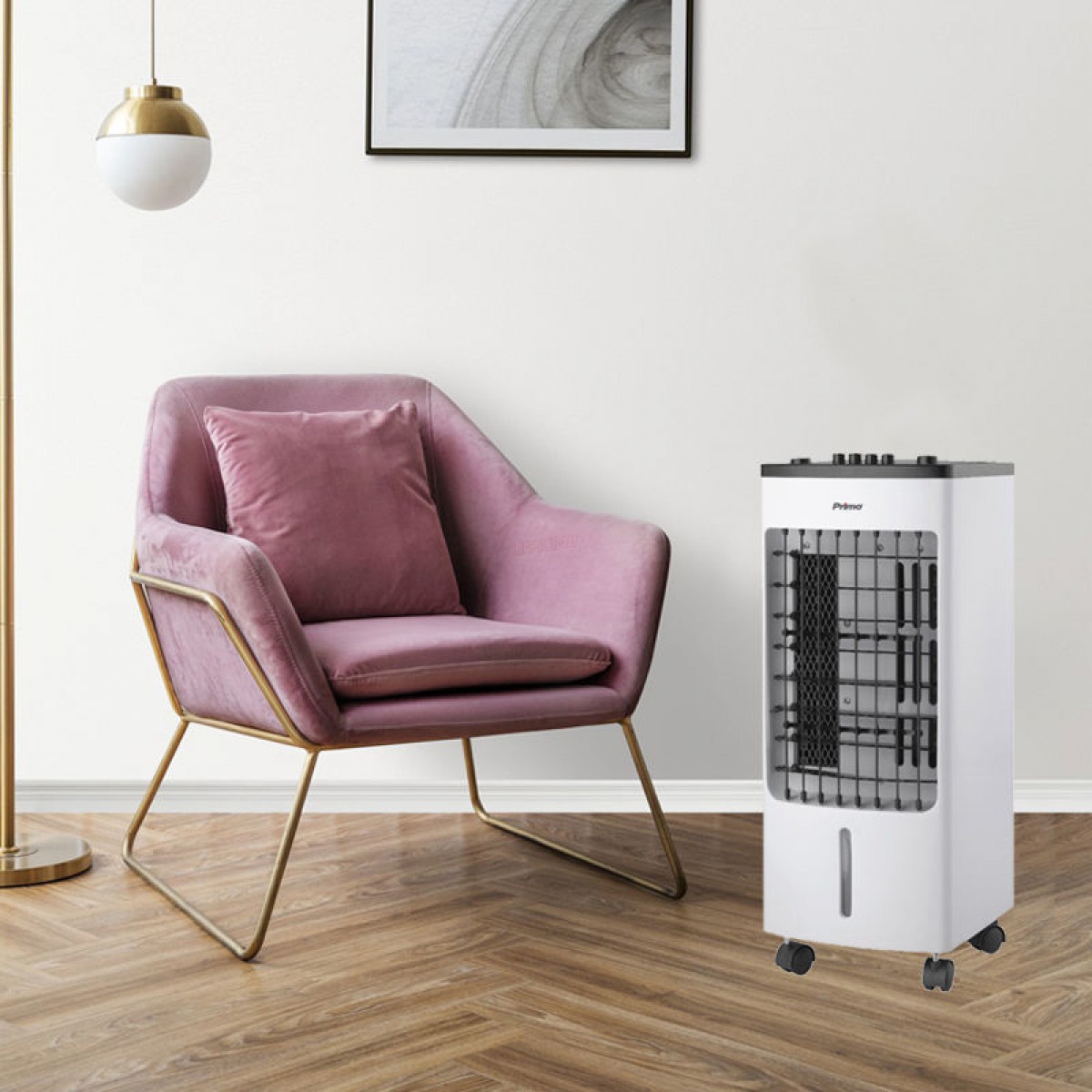 Air Cooler PRAC-80622 Primo 4lt 80W Λευκό Μικροσυσκευές