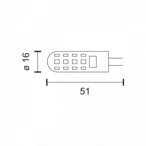 ΛΑΜΠΤΗΡAΣ LED 12V G4 5.5W 6000K Ηλεκτρολογικός Εξοπλισμός