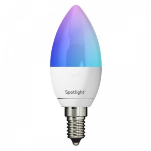 ΛΑΜΠΤΗΡAΣ LED E14 SMART WiFi 5.5W RGB Ηλεκτρολογικός Εξοπλισμός