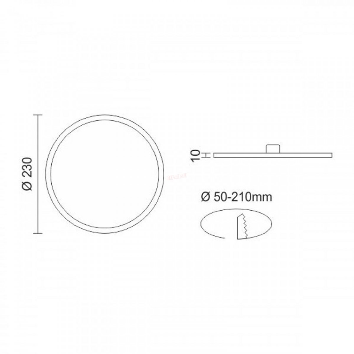 ΡΥΘΜΙΖΟΜΕΝΟ ΦΩΤΙΣΤΙΚΟ LED PANEL 20W CCT Ηλεκτρολογικός Εξοπλισμός