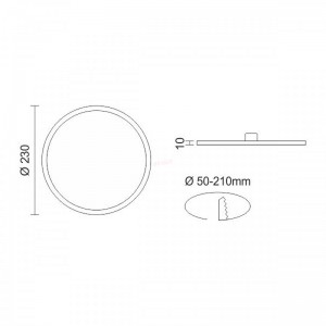ΡΥΘΜΙΖΟΜΕΝΟ ΦΩΤΙΣΤΙΚΟ LED PANEL 20W CCT Ηλεκτρολογικός Εξοπλισμός
