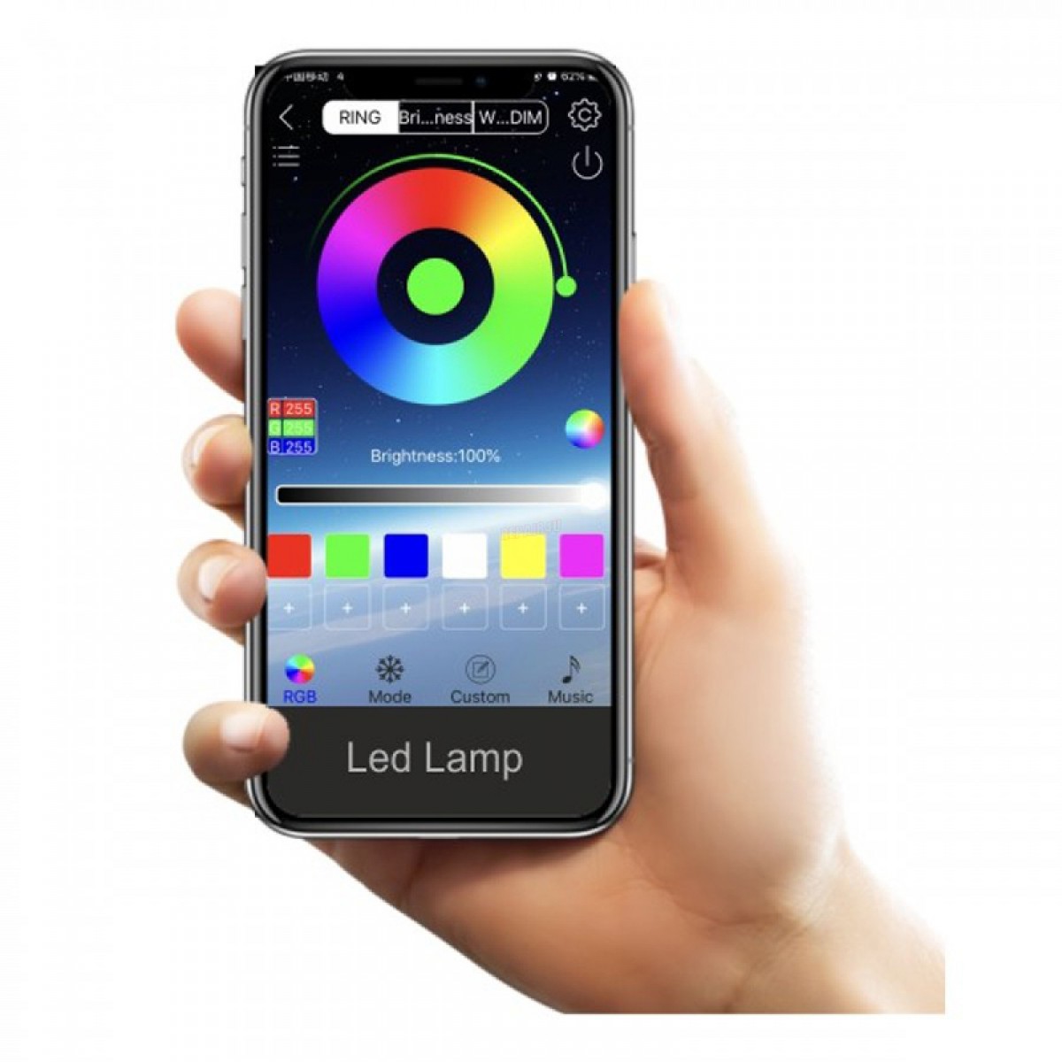 ΣΕΤ ΤΑΙΝΙΑ LED RGB 12V 14.4W Ηλεκτρολογικός Εξοπλισμός