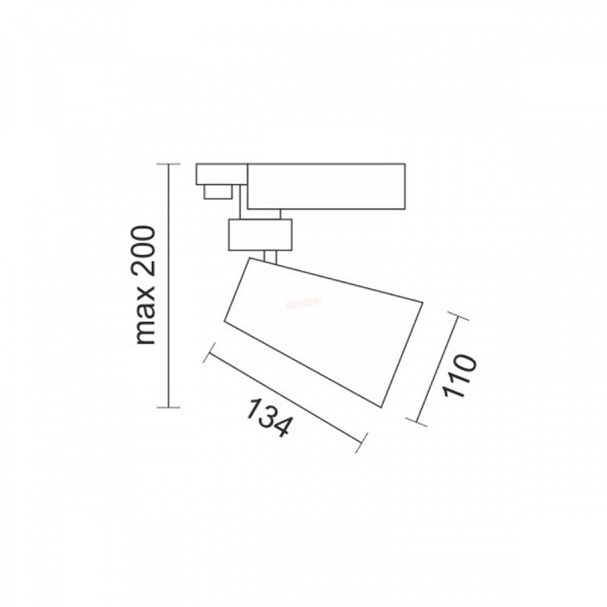 ΣΠΟΤ ΤΡΙΦΑΣΙΚΗΣ ΡΑΓΑΣ LED CCT 20W 3000K | 4000K | 6000K Ηλεκτρολογικός Εξοπλισμός