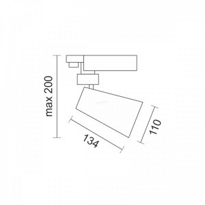 ΣΠΟΤ ΤΡΙΦΑΣΙΚΗΣ ΡΑΓΑΣ LED CCT 20W 3000K | 4000K | 6000K Ηλεκτρολογικός Εξοπλισμός