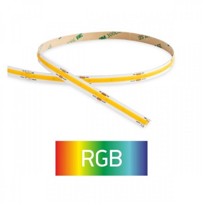 ΤΑΙΝΙΑ LED COB ΕΞΩΤΕΡΙΚΟΥ ΧΩΡΟΥ 5m 14W RGB 24V