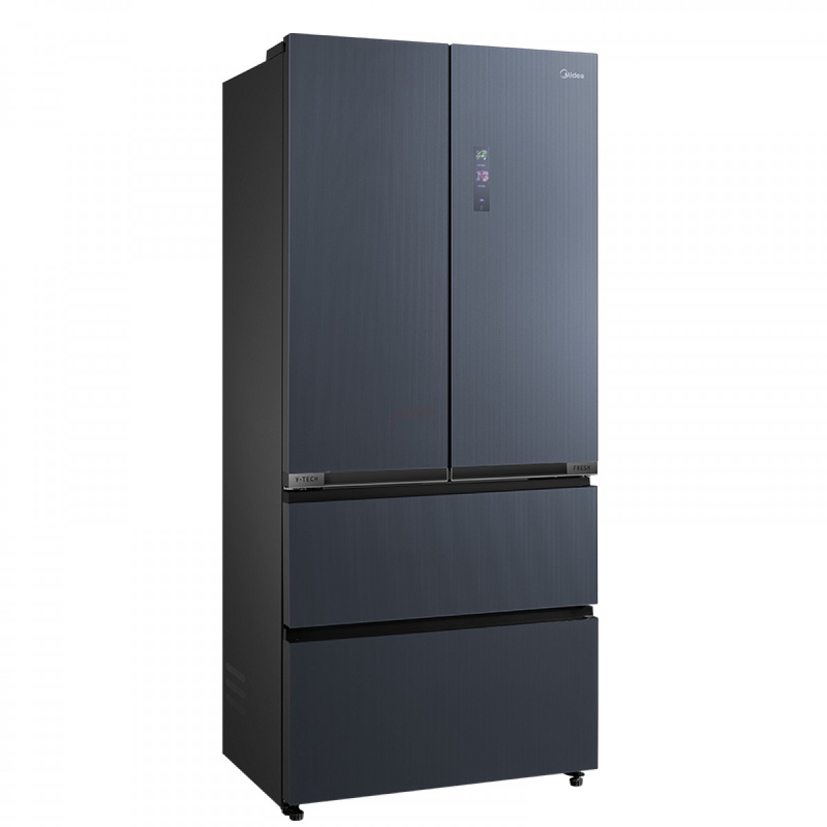 Ψυγείο Ντουλάπα Midea MDRF705BIE70 515lt Ανθρακί Οικιακές Συσκευές