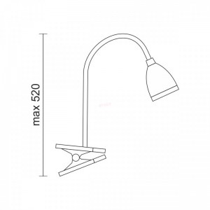 ΦΩΤΙΣΤΙΚΟ LED ΓΡΑΦΕΙΟΥ 5W 4000K Ηλεκτρολογικός Εξοπλισμός