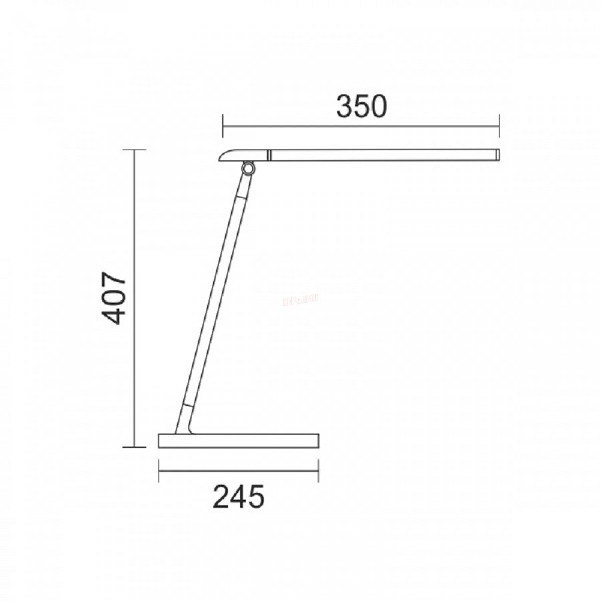 ΦΩΤΙΣΤΙΚΟ LED ΓΡΑΦΕΙΟΥ 7.5W 4000K Ηλεκτρολογικός Εξοπλισμός