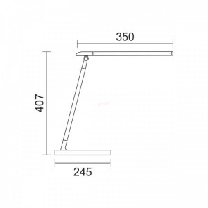 ΦΩΤΙΣΤΙΚΟ LED ΓΡΑΦΕΙΟΥ 7.5W 4000K Ηλεκτρολογικός Εξοπλισμός