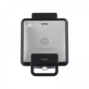Βαφλιέρα PRWM-40548 Primo 4 Θέσεων 1500W Κεραμικές Marble Πλάκες Inox/Μαύρη Μικροσυσκευές
