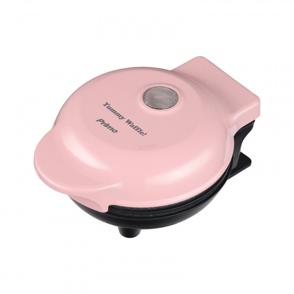 Βαφλιέρα Mini PRWM-40546 Primo 500W Αντικολλητικές Πλάκες Ροζ Μικροσυσκευές
