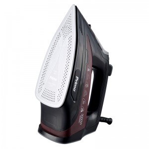 Σίδερο Ατμού PRSI-40313 Primo Κεραμική Πλάκα 3000W Anti-drip-Anti-calc-Auto shut-off Μαύρο-Μπορντώ Μικροσυσκευές